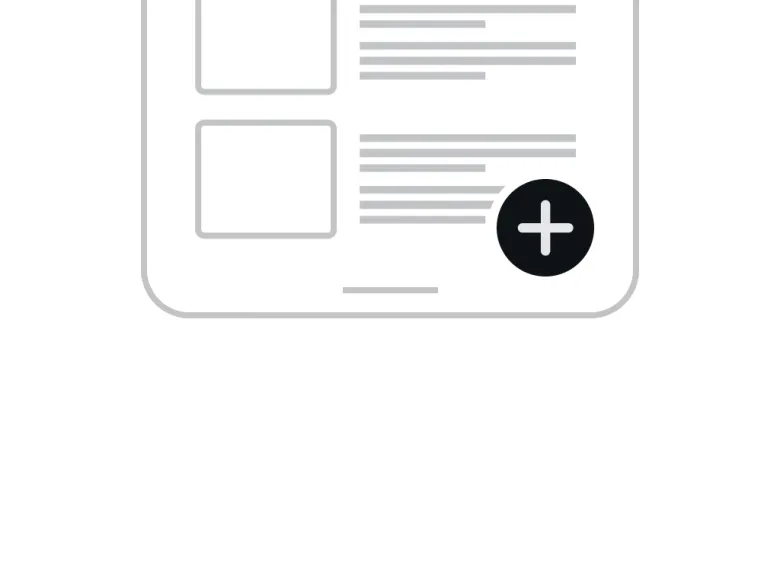 Floating nav button